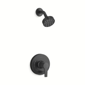 Kohler T49990-4G-BL | Pitch Black PITCH® SHOWER TRIM W/DIVERTER, 1.75GPM