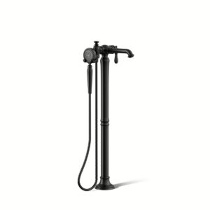 Kohler T72790-9M-BL | Artifacts Black ARTIFACTS® FREESTANDING BATH FAUCET TRIM
