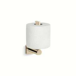 Kohler 23527-AF | Parallel Gold PARALLEL® VERTICAL TOILET TISSUE HOLDER