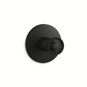 Kohler T78027-9-BL | Components Black COMPONENTS™ THERMOSTATIC VALVE TRIM