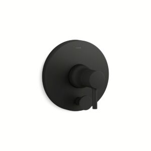 Kohler T8979-4-BL | Toobi Black TOOBI™ RITE-TEMP DIV VALVE TRIM