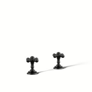 Kohler T98071-3-BL | Artifacts Black ARTIFACTS® BATH HANDLE TRIM, CROSS