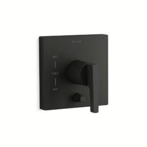 Kohler T99762-4-BL | Honesty Black HONESTY® RITE-TEMP VALVE TRIM