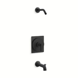 Kohler TLS35915-4-BL | Studio Mcgee - Castia Black CASTIA™ NGRT B/S TRIM KIT HEADLESS