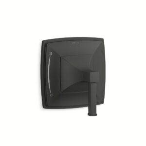 Kohler TS23952-4-BL | Riff Black RIFF™ RITE-TEMP® TRIM