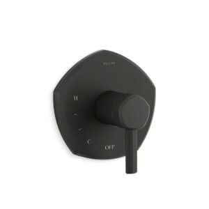Kohler TS27043-4-BL | Occasion Black OCCASION™ RITE-TEMP VALVE TRIM