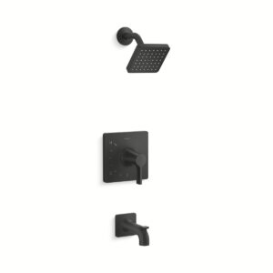 Kohler TS28127-4G-BL | Venza Black VENZA™ 1H P/B B&S FCT TRIM