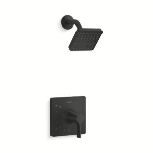 Kohler TS28128-4G-BL | Venza Black VENZA™ 1H P/B SHWR FCT TRIM