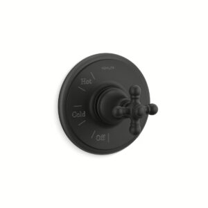 Kohler TS72767-3-BL | Artifacts Black ARTIFACTS®RITE-TEMP®VLV TRM W/O DIV,CRSS