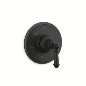 Kohler TS72767-4-BL | Artifacts Black ARTIFACTS® VALVE TRIM-LEVER