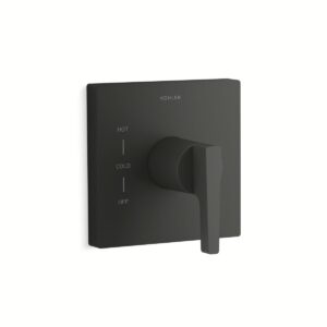 Kohler TS99761-4-BL | Honesty Black HONESTY® RITE-TEMP VALVE TRIM
