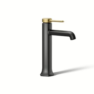 Kohler 27003-4N-BMB | Occasion Black,Gold OCCASION™ SINGLE CONTROL TALL LAV FCT