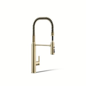 Kohler 24982-AF | Purist Gold PURIST® SEMI-PRO KITCHEN FAUCET