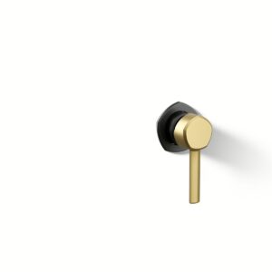 Kohler 27012-4-BMB | Occasion Black,Gold OCCASION™ WALL MOUNT SINGLE HANDLE FCT