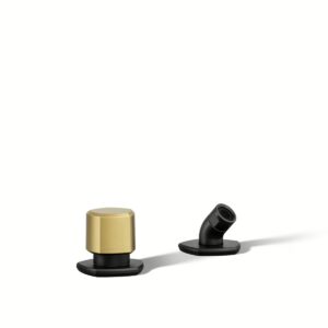 Kohler 27022-BMB | Occasion Black,Gold OCCASION™ DECK MOUNT DIVERTER &HS HOLDER