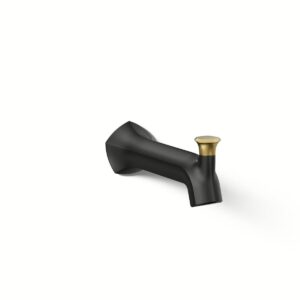 Kohler 27023-BMB | Occasion Black,Gold OCCASION™ TUB SPOUT WITH DIVERTER