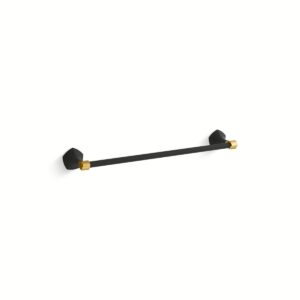 Kohler 27060-BMB | Occasion Black,Gold OCCASION™ 18 TOWEL BAR
