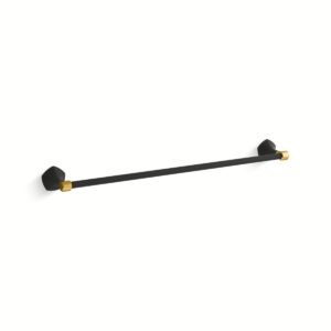 Kohler 27061-BMB | Occasion Black,Gold OCCASION™ 24 TOWEL BAR