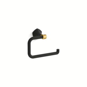 Kohler 27063-BMB | Occasion Black,Gold OCCASION™ TOWEL RING