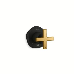 Kohler T27041-3-BMB | Occasion Black,Gold OCCASION™ VOLUME CONTROL TRIM