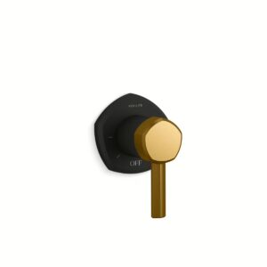 Kohler T27041-4-BMB | Occasion Black,Gold OCCASION™ VOLUME CONTROL TRIM