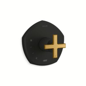 Kohler TS27043-3-BMB | Occasion Black,Gold OCCASION™ RITE-TEMP VALVE TRIM