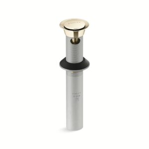 Kohler 25322-AF | Gold CLICKER DRAIN WITH OVERFLOW