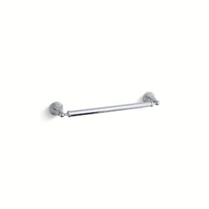 Kohler 13108-CP | Pinstripe Chrome PINSTRIPE® 18 TOWEL BAR
