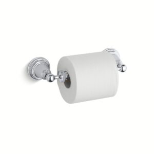 Kohler 13114-CP | Pinstripe Chrome PINSTRIPE® TOILET PAPER HOLDER