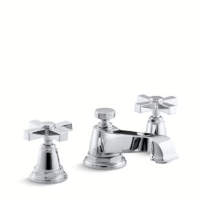Kohler 13132-3A-CP | Pinstripe Chrome PINSTRIPE® PURE WIDESPREAD LAV FAUCET