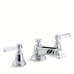 Kohler 13132-4A-CP | Pinstripe Chrome PINSTRIPE® PURE WIDESPREAD LAV FAUCET