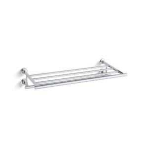 Kohler 14381-CP | Purist Chrome PURIST® TOWEL SHELF