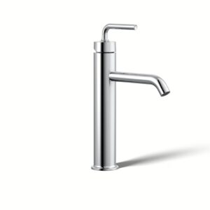 Kohler 14404-4A-CP | Purist Chrome PURIST® SINGLE CONTROL LAV FAUCET
