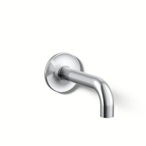 Kohler 14427-CP | Purist Chrome PURIST® MIDRGE W/M NONDIV 90-DEG BTH SPT