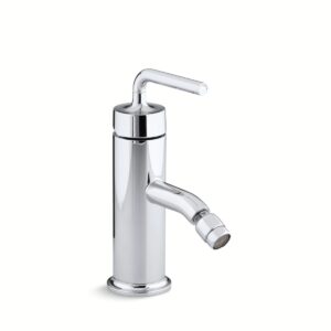 Kohler 14434-4A-CP | Purist Chrome PURIST® SINGLE CONTROL BIDET FAUCET