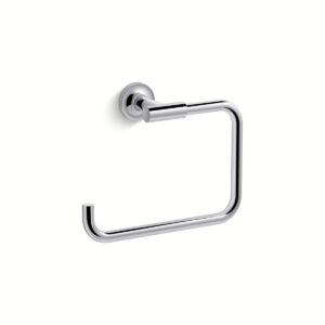 Kohler 14441-CP | Purist Chrome PURIST® TOWEL RING