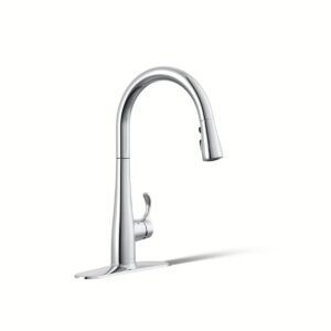 Kohler 22036-CP | Simplice Chrome SIMPLICE® 1H KITCHEN W/PD SPRY