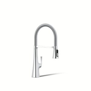 Kohler 22061-CP | Graze Chrome GRAZE® MEDIUM SEMI-PRO KITCHEN FAUCET