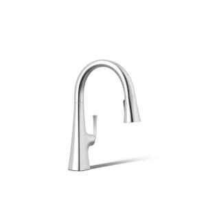 Kohler 22063-CP | Graze Chrome GRAZE® SECONDARY PULL-DOWN KITCHEN FCT