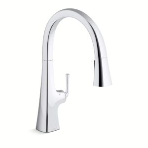Kohler 22068-CP | Graze Chrome GRAZE® PULL-DOWN KITCHEN FCT W/RESPONSE