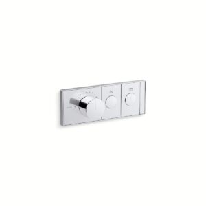 Kohler 26346-9-CP | Anthem Chrome ANTHEM® RECESSED MECH TH CONTROL 2OT