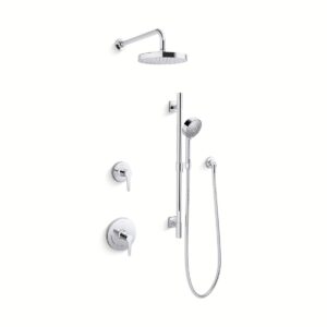 Kohler 26914-Y-CP | Awaken Chrome AWAKEN® SHOWER KIT 2.5 GPM