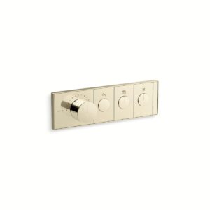 Kohler 26347-9-AF | Anthem Gold ANTHEM® RECESSED MECH TH CONTROL 3OT