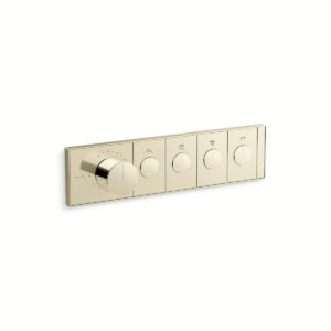 Kohler 26348-9-AF | Anthem Gold ANTHEM® RECESSED MECH TH CONTROL 4OT