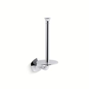 Kohler 27064-CP | Occasion Chrome OCCASION™ VERTICAL TOILET TISSUE HOLDER