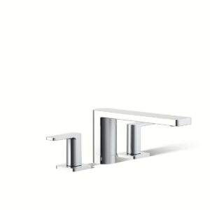 Kohler 27121-4-CP | Parallel Chrome PARALLEL® 2 HANDLE DM BATH FAUCET, LEVER