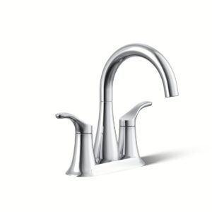 Kohler 27388-4N-CP | Simplice Chrome SIMPLICE® CENTERSET LAV FAUCET, 0.5 GPM