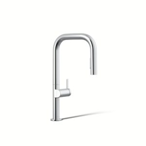 Kohler 28269-CP | Components Chrome COMPONENTS® SQ SPOUT PULL DOWN FAUCET