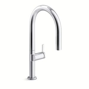 Kohler 28270-RT2-CP | Components Chrome COMPONENTS® ARC SPOUT PD W/ RESPONSE