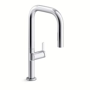 Kohler 28271-RT2-CP | Components Chrome COMPONENTS® SQUARE SPOUT PD W/ RESPONSE